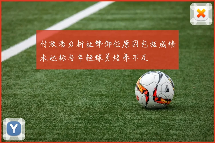 付政浩分析杜锋卸任原因包括成绩未达标与年轻球员培养不足